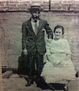 Roque Nacher Vázquez e a súa dona